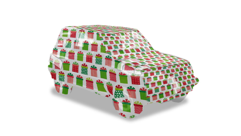 Illustration for article titled Take The Christmas Wrapped-Car Quiz, Why Not?
